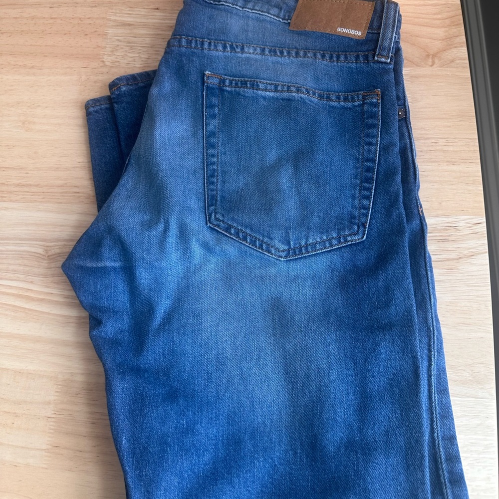 Bonobos Men's Dark Blue Slim Jeans